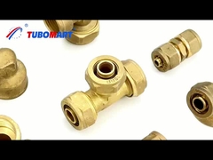 ISO 認証のあるポリエチレン・クロス・リンク・圧縮フィッティング