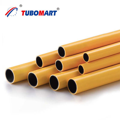 OEM Lpgガスパイプ 16-32MM Pex Alガスパイプ Lpgガスのための黄色アルミパイプ