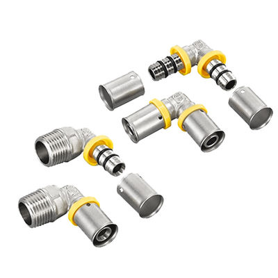 工場直売 簡単に設置できる PEX パイププレスフィッティング NPT または BSP パイプガスシステム
