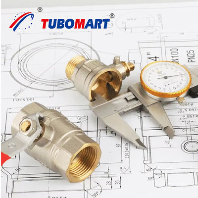 OEM Npt 1/2 インチ Cw617n 調理用ガスボールバルブ ガスパイプシステム PEX Al PEX 16