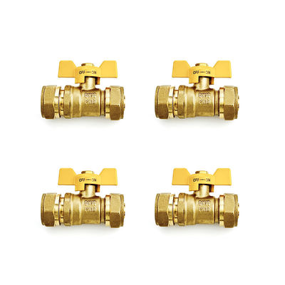 メーカー 16-32mm Pex Brass 圧縮フィッティング ガス配管用 Pex Al Pex フィッティング OEM
