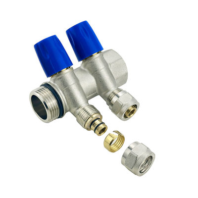 オーダーメイドサイズ 2-6way Brass Pex 水道管のマニフォールド Tubomartのために