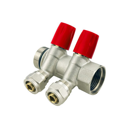 OEM 工場 2-6way オーダーメイド サイズ 水床暖房用 ブラス ペックス マニフォールド メディア床暖房用 パーツ