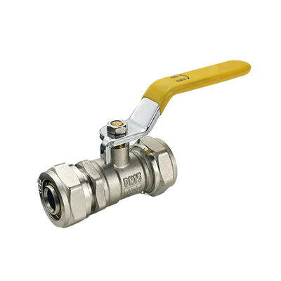 パーソナライズされたサポート Tubomart 鋳造 黄色の長いハンドル 青銅のボールバルブ ボールガスバルブ