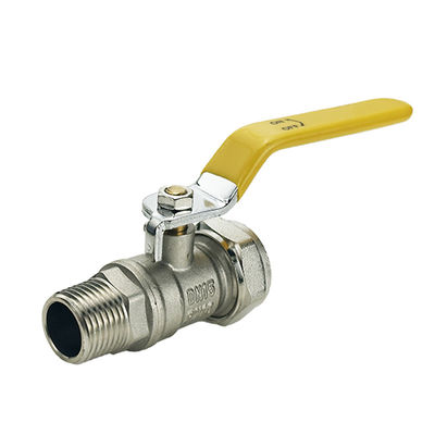 Tubomart OEM 1/4 ブラスボールバルブ ガスシステムのための手動可変サポート
