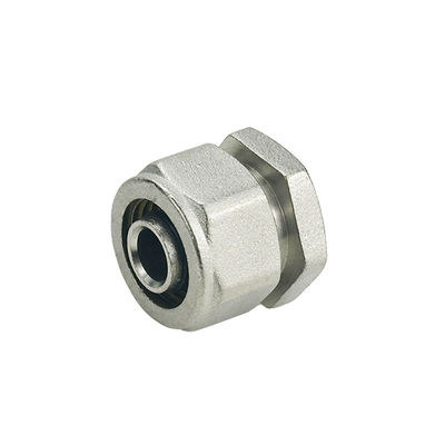 青銅色またはニッケル付ペックス圧縮フィッティング ペックスアルペックス用 ISO17484-1/AS4176.8 証明書 NPT/BSP 糸タイプ
