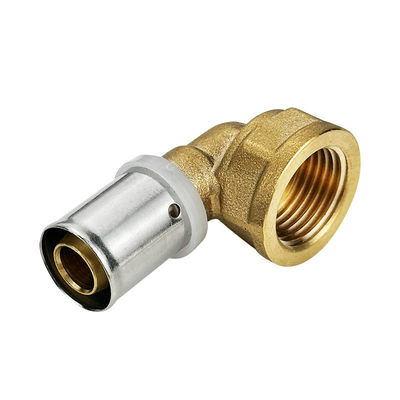 Tubomart 卸売 多層プレスフィッティング 16-32mm 黄色のPEXフィッティング ガスのPEXプレスフィッティング PEガスシステム