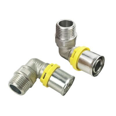 耐腐食プレスフィッティング PEX AL PEX パイプ PEX 互換性・カスタマイズ可能 天然銅色 GAS