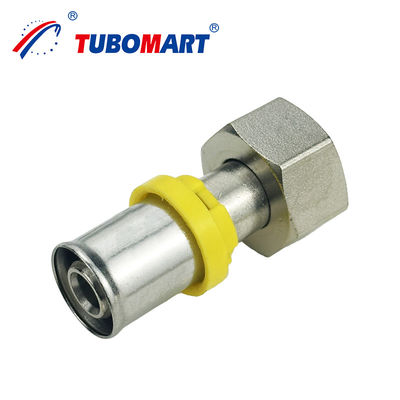 Tubomart 卸売 TH スタイル PEX AL PEX プレスフィッティング 肘掛け ティー カップリング ブラスプレスフィッティング ISO9001 認定