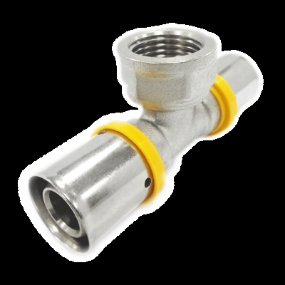 PEX AL PEX 互換パイプ ブラスプレス フィッティング 鉛のない低保守 ガスパイプシステム 16-32mm