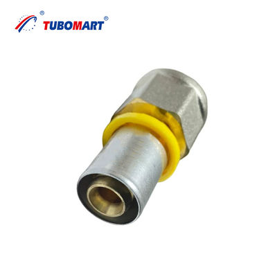 OEM Brass Press Fittings STRAIGHT MALE UNION for Pex Al Pex Multi-layer Plastic Water and Gas Pipe with ISO9001/ISO17484